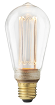 Future LED E27 Edison 64mm 1,0W, Dimbar