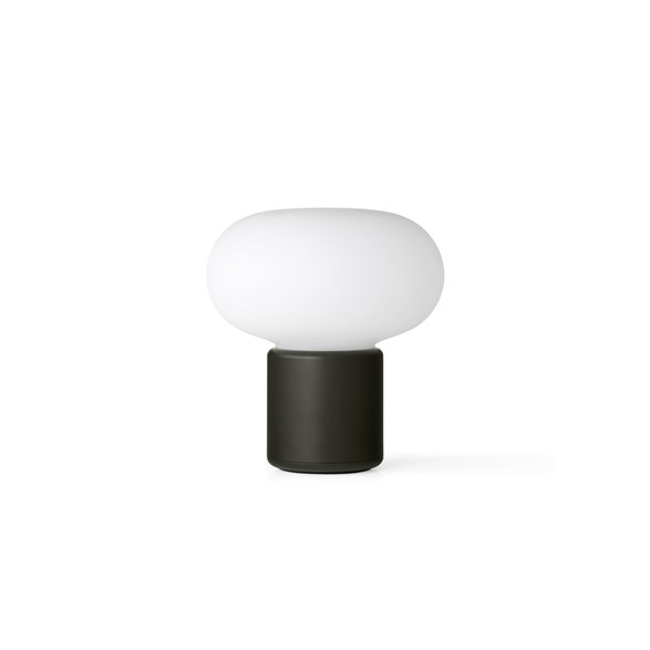 Karl-Johan Portable Table Lamp, Forest Green