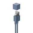 Cable 1 - USB A & Lightning Ocean Blue