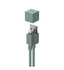 Cable 1 - USB A & Lightning Oak Green