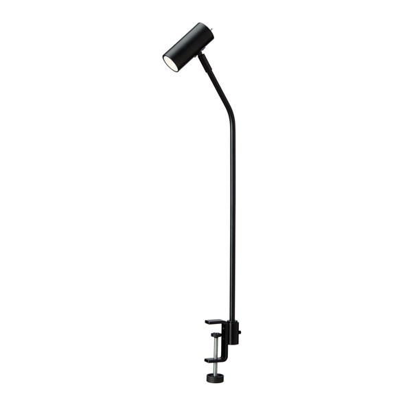 Cato Curved bordslampa för bordskiva LED, mattsvart 45,9cm