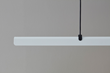 Fold LED pendel, vitstruktur/antracit 118cm