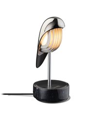 Daqi Concept Chirp väckarklocka/lampa, Silver