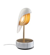 Daqi Concept Chirp väckarklocka/lampa, White Gold