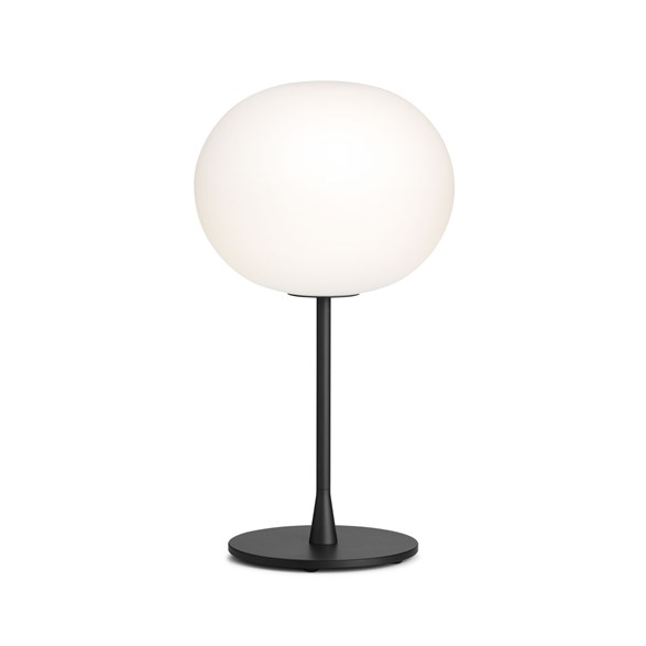 GLO-BALL T1 Bordslampa, Svart/Opalglas 60cm