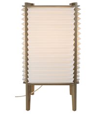 Beehave bordslampa medium, vit/ek 47cm