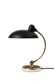Kaiser Idell Luxus Bordslampa, Matt black/brass