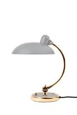 Kaiser Idell Luxus Bordslampa, Easy grey/brass