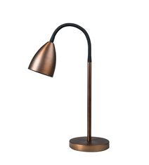 Trotsig bordslampa, oxid 46cm