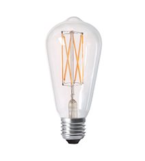 Elect LED E27 Filament Edison Clear 64mm 4W, Dimbar