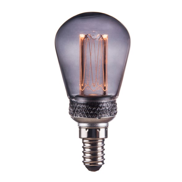Future LED E14 SMOKY Edison 45mm 1,0W, Dimbar