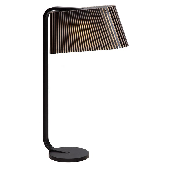 Owalo 7020 bordslampa, svart 50cm