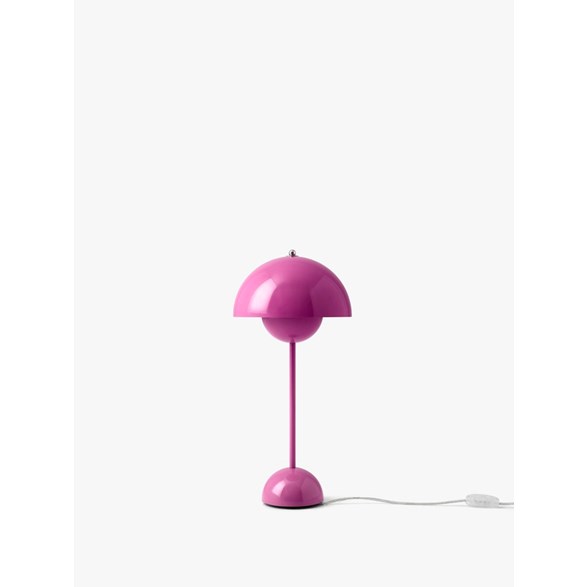 Flowerpot Bordslampa VP3, Tangy Pink 50cm