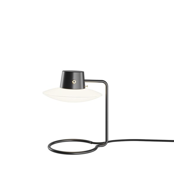 AJ Oxford mini  bordslampa svart/vit