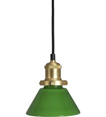 August Fönsterlampa, Grön 15cm