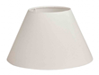 Basic Wide lampskärm 30cm White