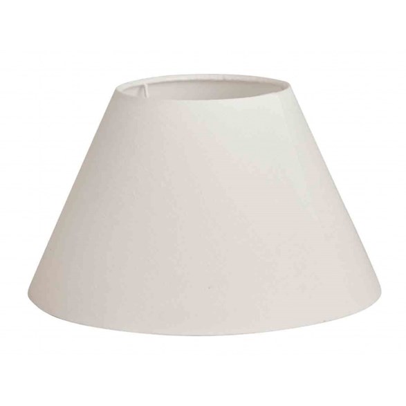 Basic Wide lampskärm 35cm White