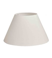 Basic Wide lampskärm 40cm White