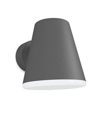 Vägglampa Mist grafitstruktur utomhus