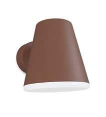 Vägglampa Mist roststruktur utomhus