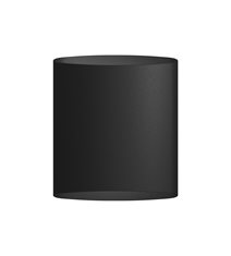 Sinne vägglampa IP54 svartstruktur LED