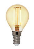 Airam Filament LED klotlampa Amber dimbar 2200K 4,5W E14 360lm