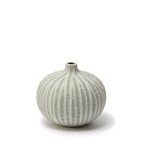 Bari Small vas, Stone Stripe Light Grey Rough