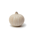 Bari Small vas, Stone Stripe Brown Medium Rough