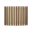 Komorebi lampskärm medium rectangular, mörkbetsad ek