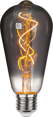 LED-lampa E27 edison Decoled Grace Smoke 3W