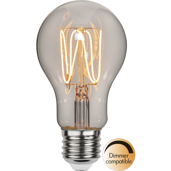 LED-lampa E27 normal Decoled Grace Clear 3,8W dimbar