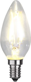 LED-lampa E14 kronljus Clear, 2W(25W)