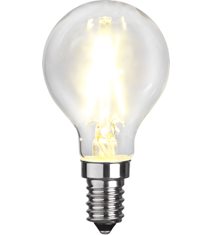 LED-lampa E14 klotlampa Clear, 2W(25W)