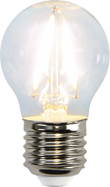 LED-lampa E27 klotlampa Clear, 2W(25W)