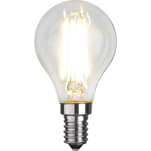 LED-lampa E14 klotlampa Clear, 4W(40W)