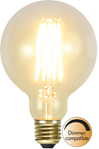 LED-lampa E27 glob Soft Glow, 3.6W dimbar