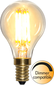 LED-lampa E14 klotlampa Soft Glow, 4W dimbar