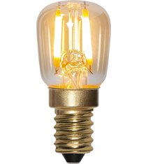 LED-lampa E14 päronlampa Decoled Amber, 0.5W