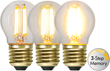 LED-lampa E27 klotlampa Soft Glow 3-stegsdimmer, 4W