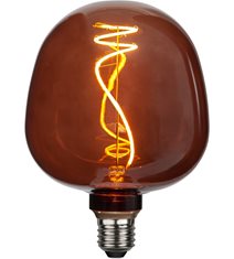 LED-lampa E27 glob 125mm Decoled 2W