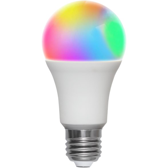 Smart LED-lampa E27 normal 9W(60W) RGB+W