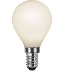 Filament-LED E14 klotlampa opal, 2W(16W)