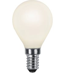 Filament-LED E14 klotlampa opal, 3W(25W)