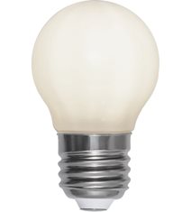 Filament-LED E27 klotlampa opal, 2W(16W)