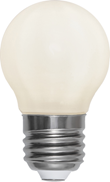 Filament-LED E27 klotlampa opal, 3W(25W)