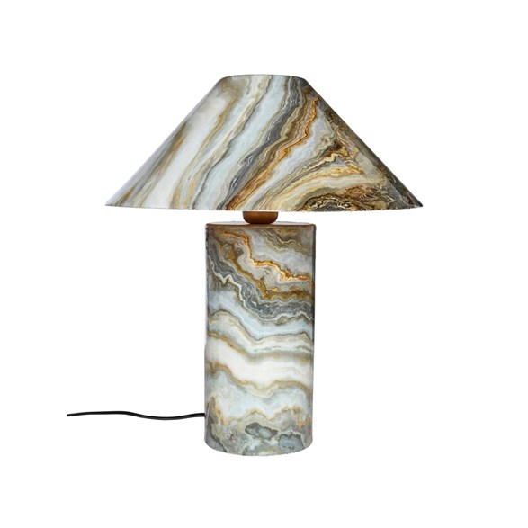 Marnie bordslampa, Grå 43 cm