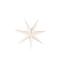 Julstjärna Henriette D75 vit