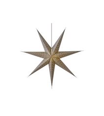 Julstjärna Twiggy D75 glitter silver