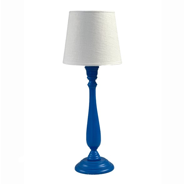 Fergus bordslampa, koboltblå