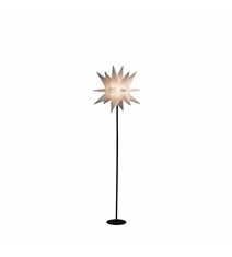 3D Plaststjärna, vit 120 cm
